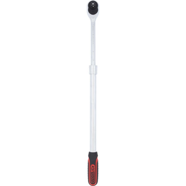 KS TOOLS 1/2 Teleskop-Umschaltknarre extra lang 72 Zahn - 914.1205