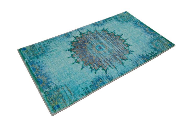 Badteppich Türkis Healing WECONhome 55x65 cm
