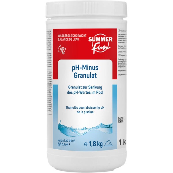 Summer Fun pH-Minus Granulat - 1,8 kg