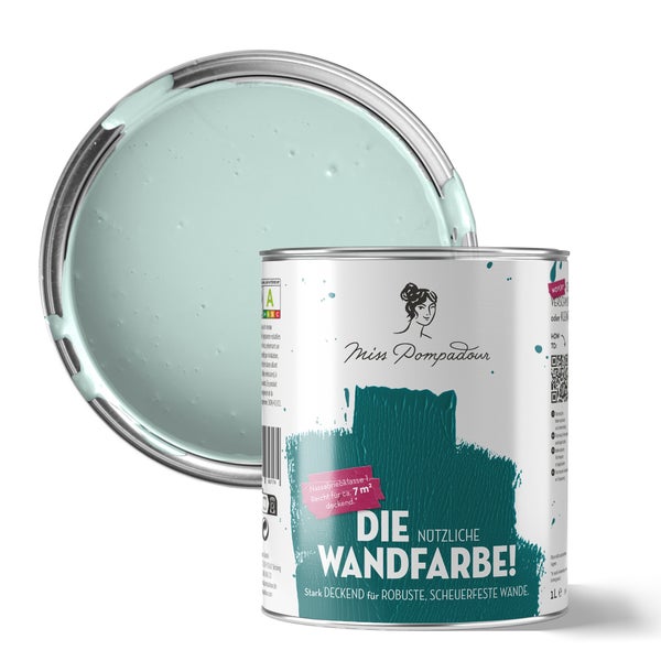 Offene Dose Miss Pompadour Wandfarbe für robuste, scheuerfeste Wände