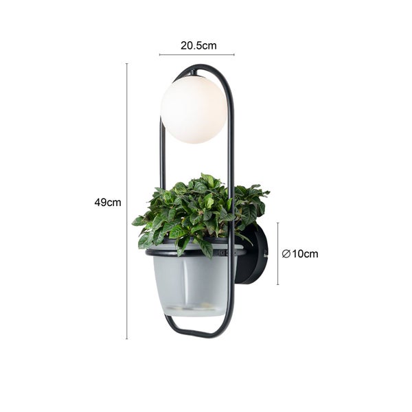 Lindby Wandleuchte, Wandlampe Innen Orna (Modern) in Schwarz aus Metall (1 flammig G9) - Wandstrahler Wandbeleuchtung Schlafzimmer / Wohnzimmer Wohnzimmerleuchte