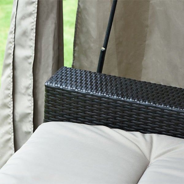 Home Deluxe Pavillon PROVENCE Zubehör-SET - Ausstattung: Vorhänge + Dach
