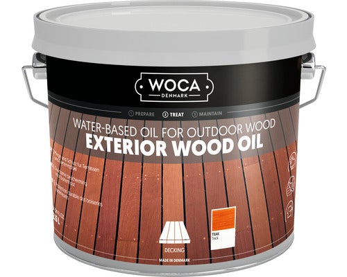 WOCA Exterior Öl Außenholzöl Teak 2,5 l