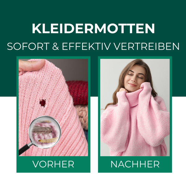 Silberkraft Mottenspray 500 ml gegen Kleider- und Lebensmittelmotten, Mottenschutz für Kleiderschrank oder Vorratskammer, effektives Mittel gegen Motten