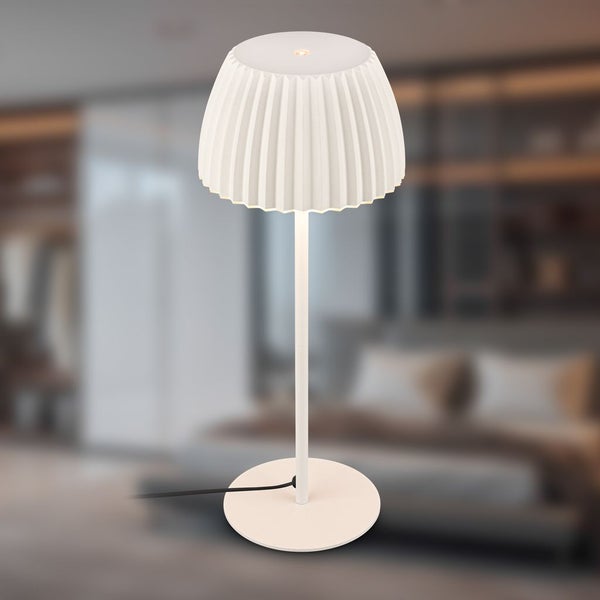 LED Tischlampe LED Tischleuchte Dimmbar Touch Warmweiß Schlafzimmer Flur