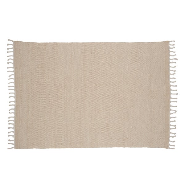 Loke Teppich 300x203cm Beige. 203 X 300 X 1 cm