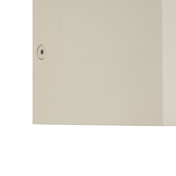 Moderne Wandleuchte Beige G9 Quadratisch - Transfer
