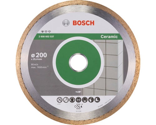 Diamanttrennscheibe Bosch Standard für Ceramic 200x25,4 mm