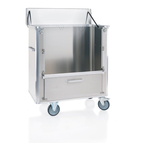 Fachbodenträger aus schwarzem Metall mit Rändelung, Set mit sechs Stück.