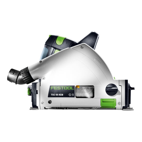 Festool Akku-Tauchsäge TSC 55 KEB mit KickbackStop-Funktion.