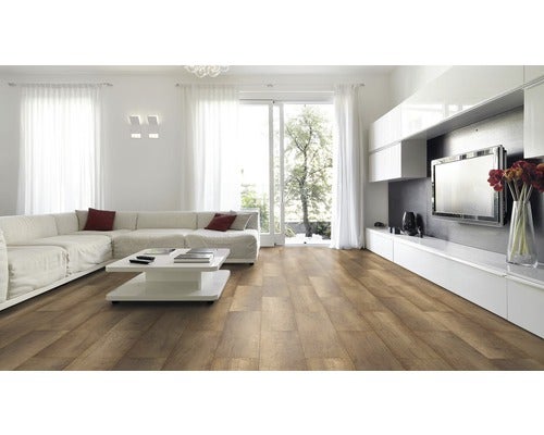 Laminat 8.0 Eiche braun