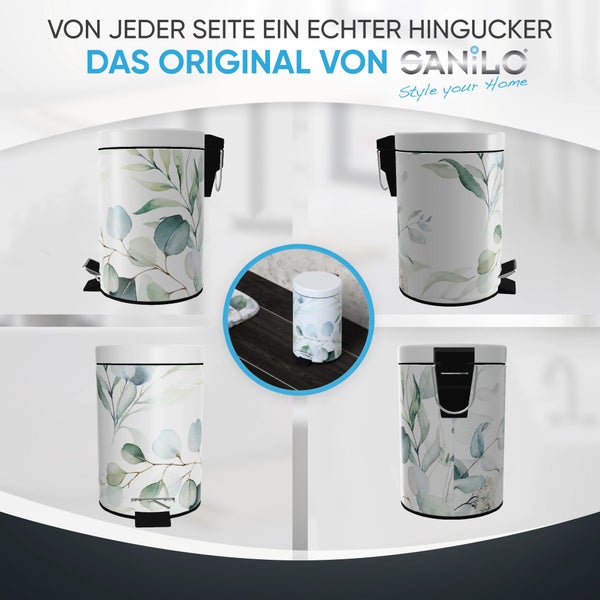 Sanilo Kosmetikeimer 3L mit Absenkautomatik Eukalyptus
