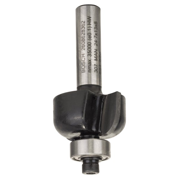 Bosch Hohlkehlfräser + Zapfen 8 x 24,7 x 53 - 2608628362