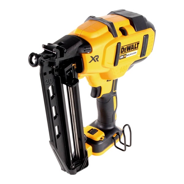 DeWalt Akku-Stiftnagler mit bürstenlosem Motor, 18 Volt XR Serie, für 16 Gauge Nägel.