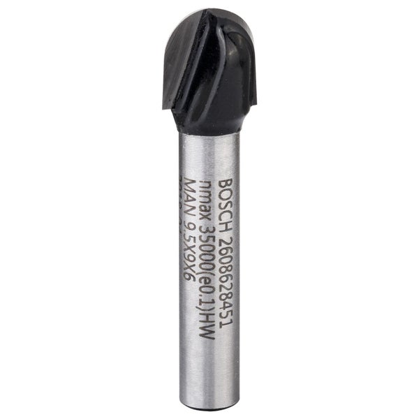 Bosch HM/TC Nutfräser 6 mm in Verpackung