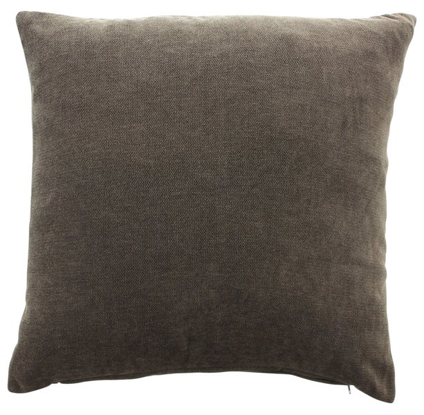 FRANK FLECHTWAREN | Kissenhülle Brown, POLYESTER, 45 x 45 cm