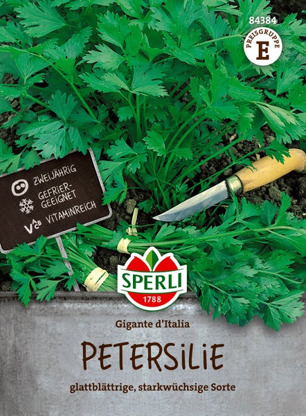 Sperli Saatgut Petersilie Gigante d'Italia glattblaettrig