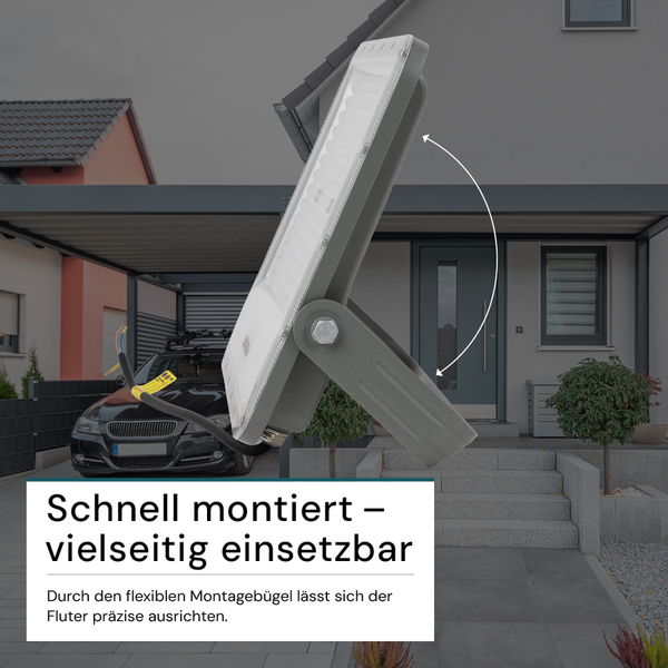 Flexibler LED Strahler für den Außenbereich