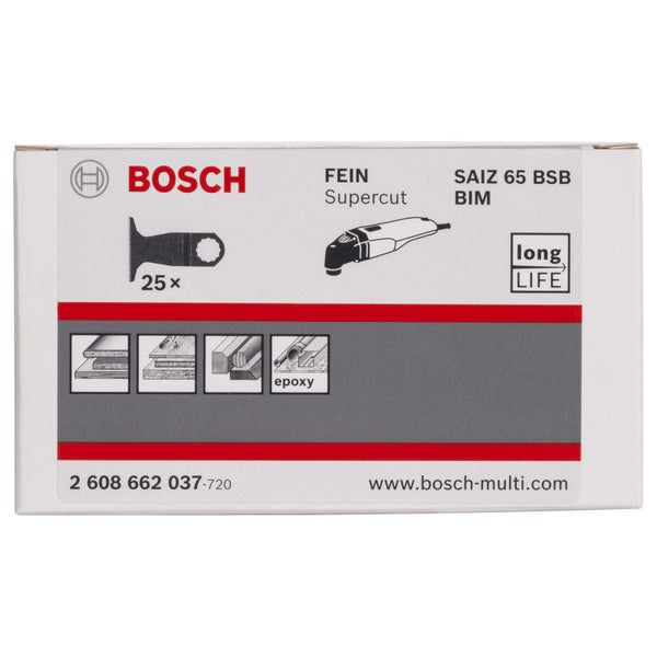 Bosch 1x BIM Tauchsägeblatt SAIZ 65 BSB Hard Wood - 2608662037