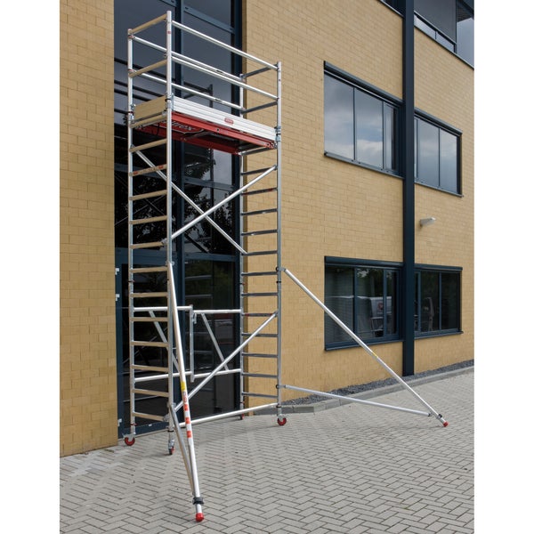 Altrex Klappgerüst RS Tower 54 Alu Fiber-Deck 0,75x1,85m mit Safe-Quick 8,8m AH