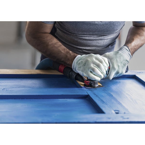 Bosch Expert Sanding Plate AVZ 90 RT4 Starlock Schleifplatte für Multifunktionswerkzeuge 40 x 90 mm - 2608900047