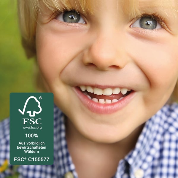 ROBA Outdoorspielpferd, FSC zertifiziertes Massivholz, Gartenpferd, Sitzhöhe: 88,5 cm