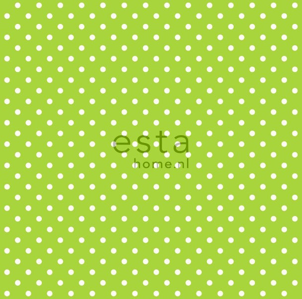 ESTA Home Logo auf Tapete mit Punktmuster