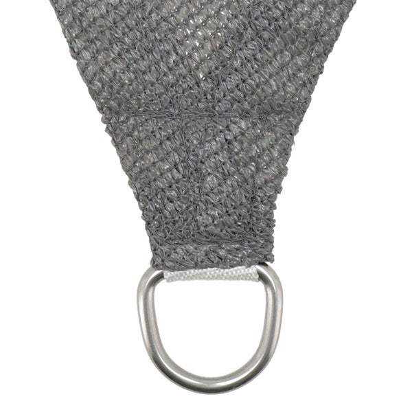 Livin'outdoor sonnensegel Iseo HDPE quadratisch 3,6m anthrazit