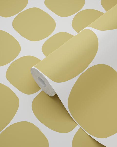 Rolle Vinyltapete mit Kreisdesign für die Wandgestaltung