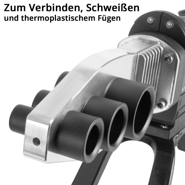 Werkzeug zum Verbinden, Schweißen und thermoplastischen Fügen von Rohren