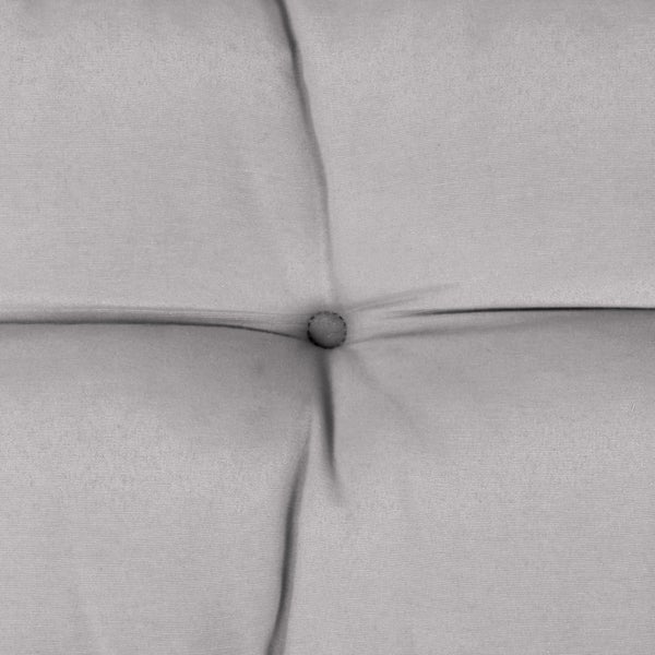 Beautissu ECO Style Palettenkissen Sitz 120x80x15cm Grau