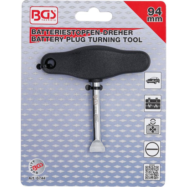 BGS Batteriestopfen-Dreher mit T-Griff - 6744