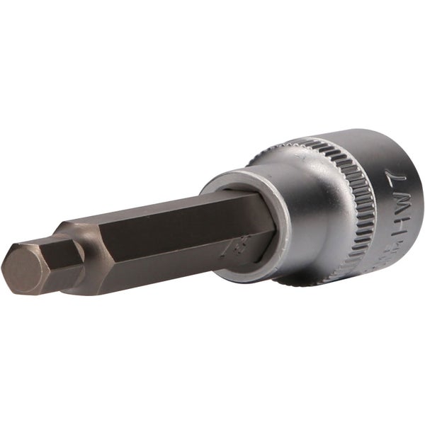 BRILLIANT TOOLS 1/2 Innensechskant Bit-Stecknuss 100 mm lang 7 mm - BT022872
