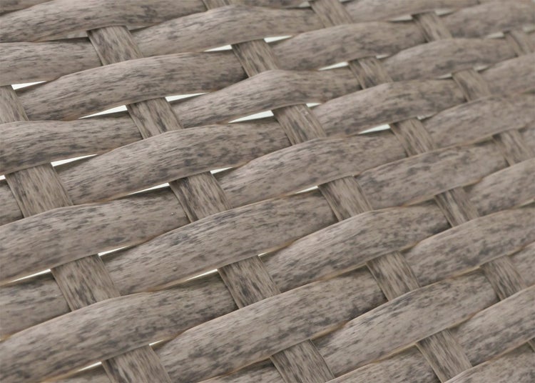 Nahaufnahme von Rattanmöbelgeflecht