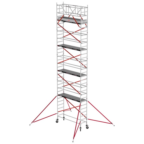 Altrex Fahrgerüst RS Tower 51 Aluminium mit Fiber-Deck Plattform 10,20m AH schmal 0,75x3,05m