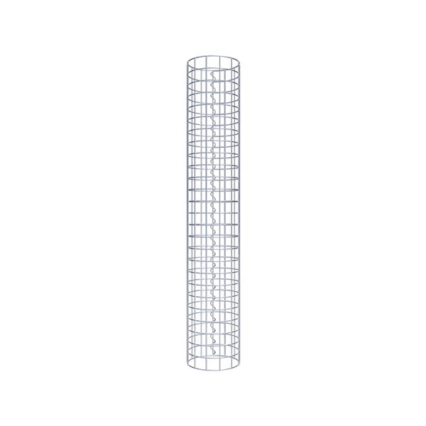 Gabionensäule Durchmesser 22 cm MW 5 x 5 cm rund - Höhe: 130 cm