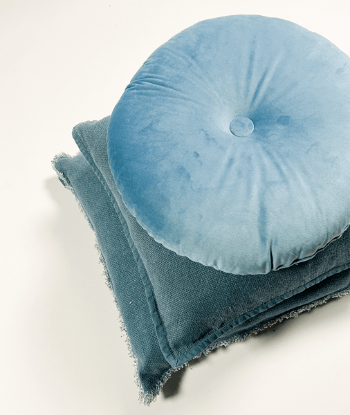 Burto Kissenbezug - Unifarben 60x60 cm, Blau