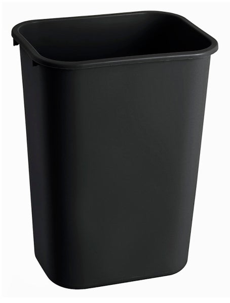 PROREGAL Rubbermaid Rechteckiger Abfallbehälter 39 Liter HxBxT 50,5 x 27,9 x 38,7 cm Polyethylen Schwarz