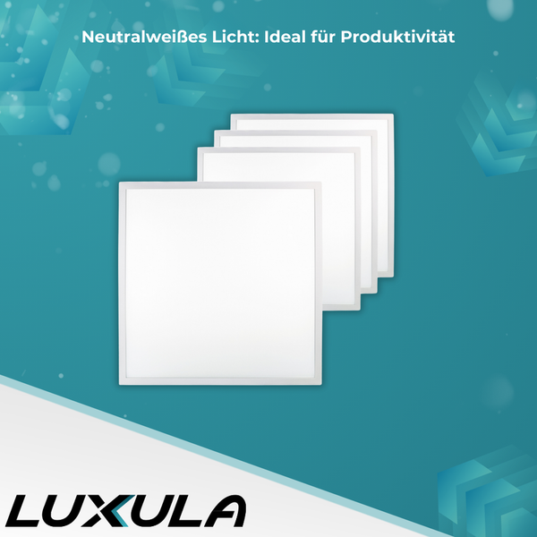 Mehrere LED-Panels für Deckenbeleuchtung