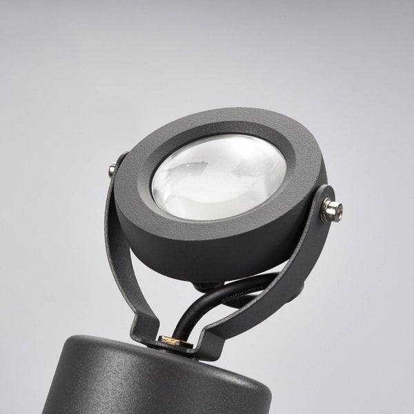 Lucande LED Gavin in Schwarz aus Aluminium (1 flammig, )