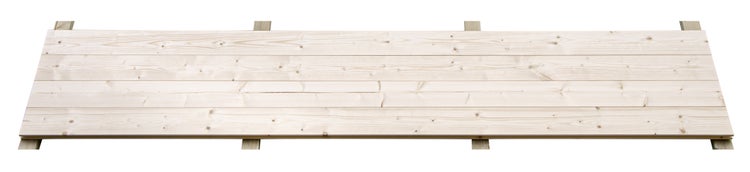 Universalboden für Gartenhäuser - 28 mm - pakiet 3m2 - Nicht imprägniert