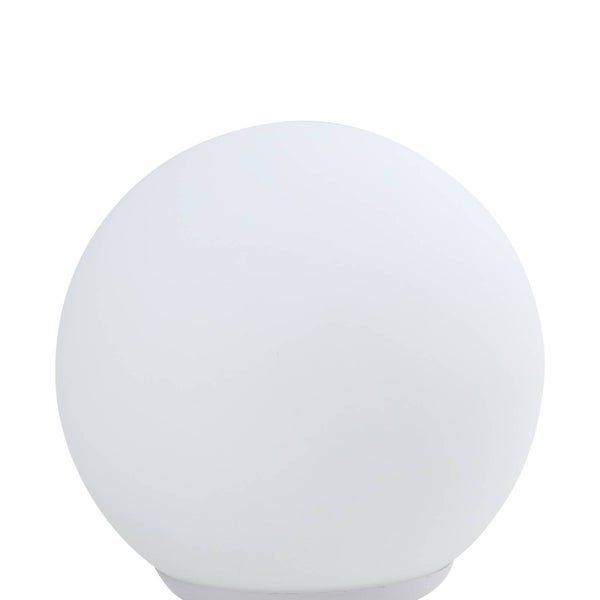 Lindby LED Cosmia dimmbar mit Leselampe (Modern) in Weiß aus Glas (1 flammig, ) Wohnzimmerleuchte