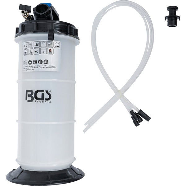 Ölabsauggerät mit Schläuchen und Adapter