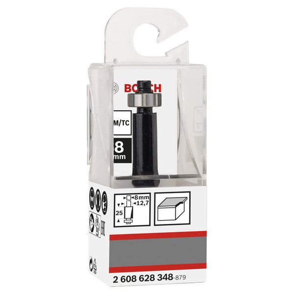 Bosch Nutfräser mit 8 Millimeter Durchmesser in Verpackung