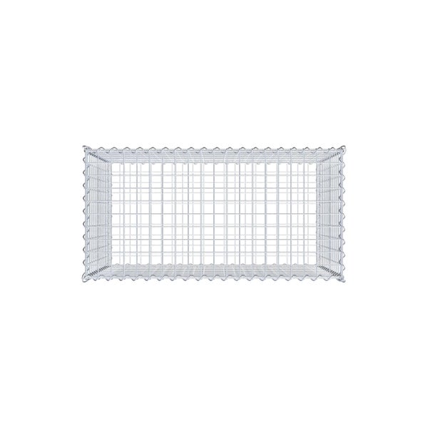 Gabione 100 cm x 70 cm x 50 cm (L x H x T), Maschenweite 5 cm x 5 cm, Spirale