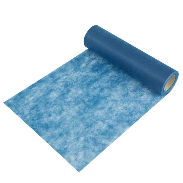 Sensalux NATURE light, Shine Tischläufer - 0,3m x 20m Royalblau