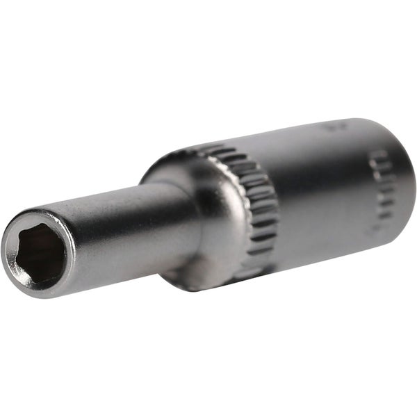 BRILLIANT TOOLS 1/4 Sechskant-Stecknuss lange Ausführung 4 mm - BT020950