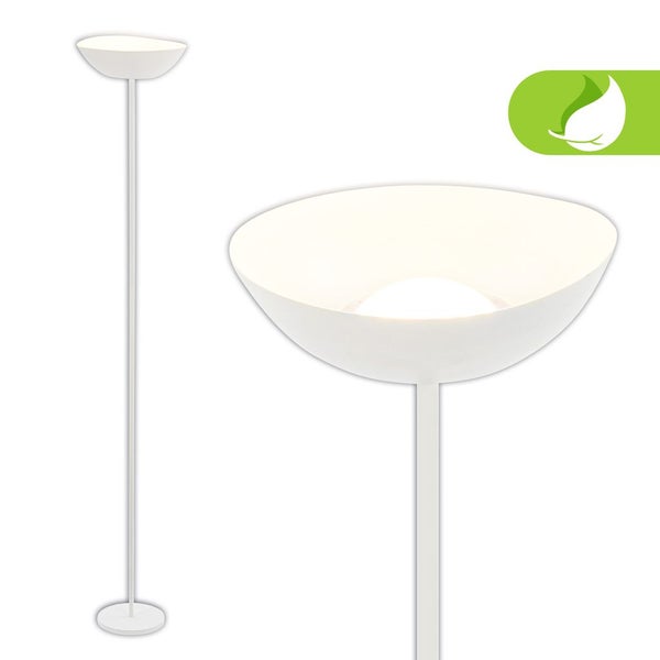 Briloner Estate LED Stehlampe kabellos, Dimmbar, Touch, USB-C Aufladung, Kabellos, Weiß, 170 x Ø25 cm