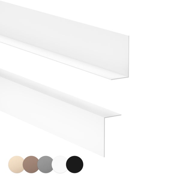 Kunststoff Abschlussprofil für Arbeitsplatten