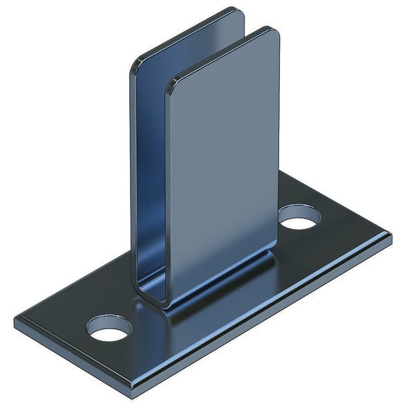 Halterung für Glasplattenbefestigung